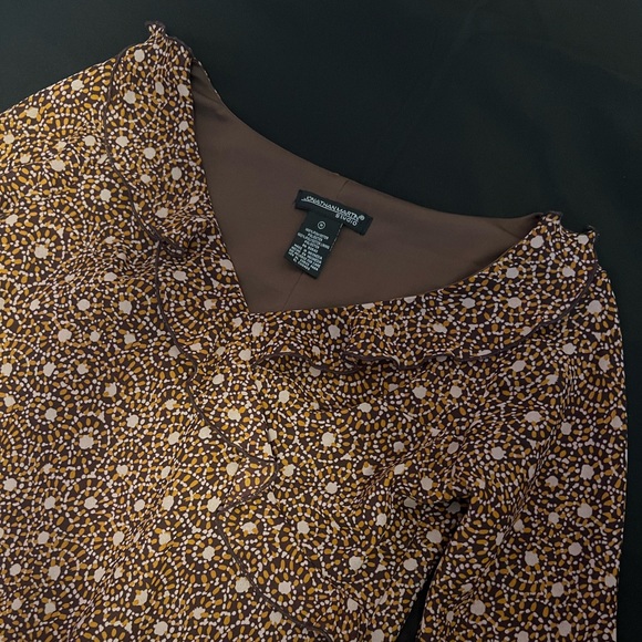 SOLD Johnathan Martin Studio Shirt & Skirt Set M - Picture 3 of 4